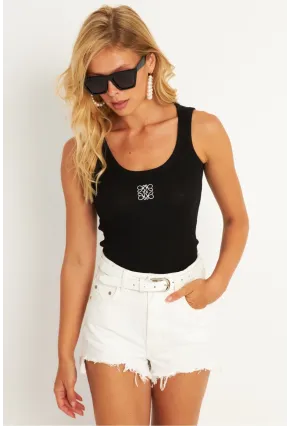 Kadın Siyah Nakışlı Kaşkorse Bluz MK17