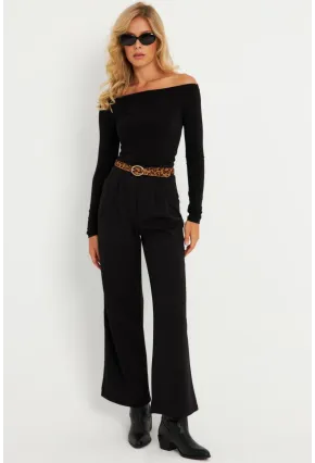 Kadın Siyah Pantolon ELT1016