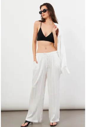 Kadın Beyaz Lizbon Pantolon CAR1185
