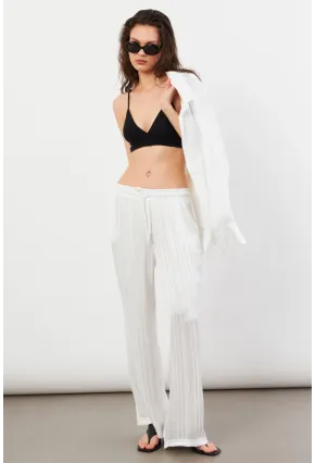 Kadın Beyaz Lizbon Pantolon CAR1185