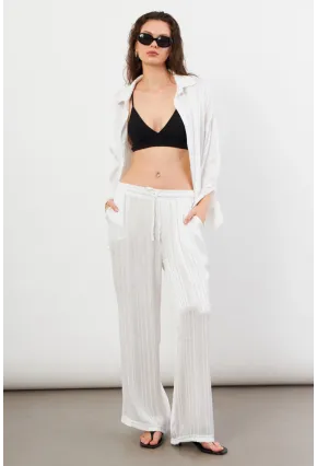 Kadın Beyaz Lizbon Pantolon CAR1185