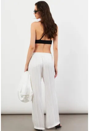 Kadın Beyaz Lizbon Pantolon CAR1185