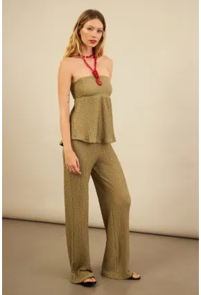 Kadın Çağla Bubble Alt Üst Takım FLU337