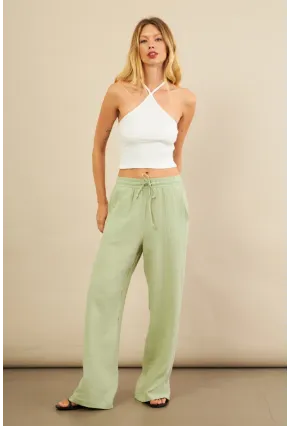 Kadın Çağla Müslin Pantolon FRO1004