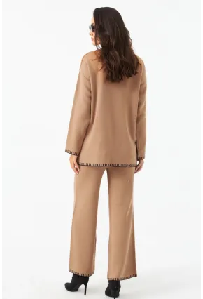 Kadın Camel Alt Üst Takım MMK61