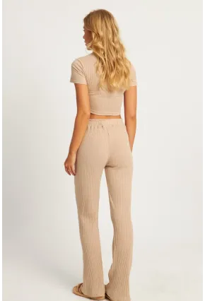 Kadın Camel Pencereli Takım XL2017