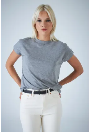 Kadın Gri T-Shirt LPP1313