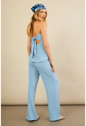 Kadın Mavi Bubble Alt Üst Takım FLU337