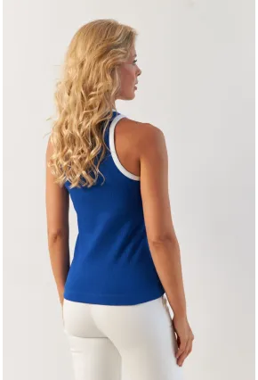 Kadın Saks Biyeli Bluz MSH124