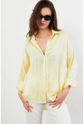 Kadın Sarı Lizbon Gömlek CAR1101-90