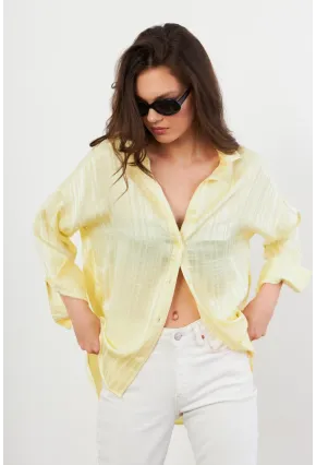 Kadın Sarı Lizbon Gömlek CAR1101-90