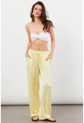 Kadın Sarı Lizbon Pantolon CAR1185