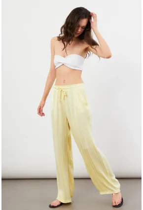 Kadın Sarı Lizbon Pantolon CAR1185