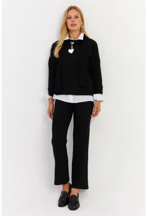 Kadın Siyah Alt Üst Takım YLE19