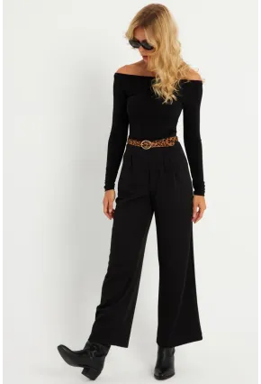 Kadın Siyah Pantolon ELT1016