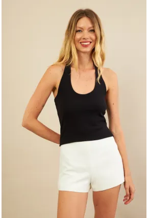 Kadın Siyah Sırtı Açık Bluz LPP1244-90