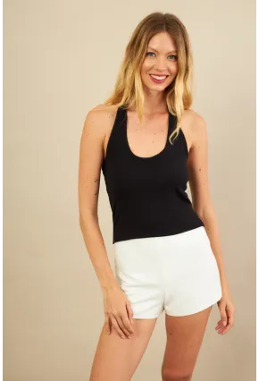 Kadın Siyah Sırtı Açık Bluz LPP1244-90