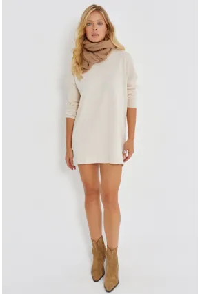 Kadın Vanilya Triko Tunik YV110