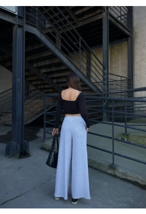 Cepli İspanyol Paça Modal Kumaş Pantolon