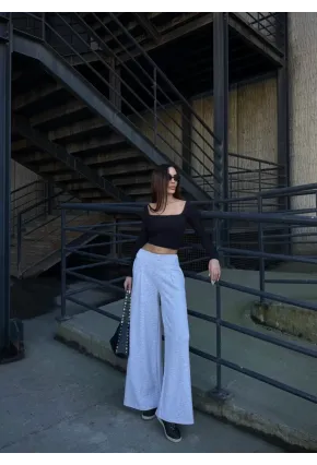 Cepli İspanyol Paça Modal Kumaş Pantolon