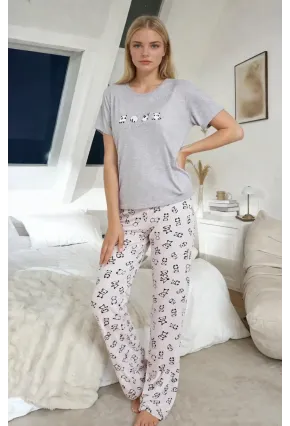 Kısa Kollu Konfor Pijama Takımı