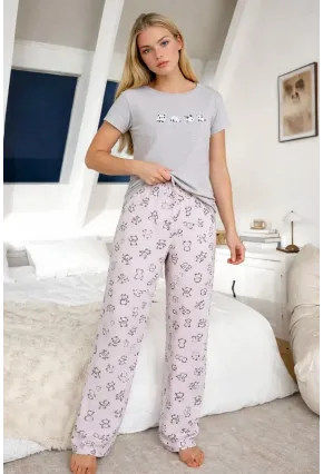 Kısa Kollu Konfor Pijama Takımı