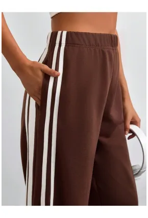 İki İplik Şerit Detay Eşofman Altı