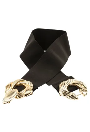 Kadın Burgu Tokalı Lastikli Kemer