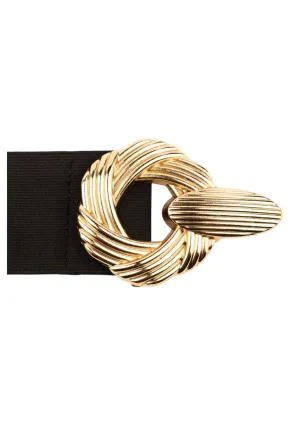 Kadın Burgu Tokalı Lastikli Kemer