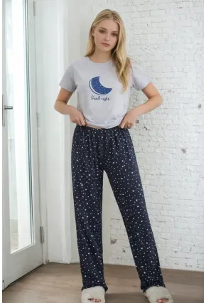 Kısa Kollu Konfor Pijama Takımı