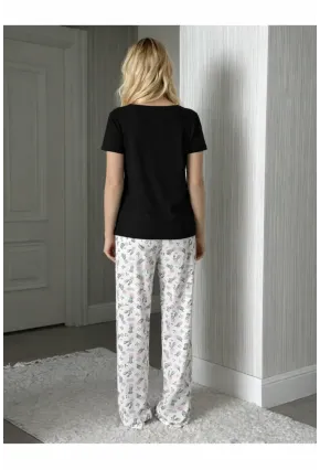 Kısa Kollu Konfor Pijama Takımı