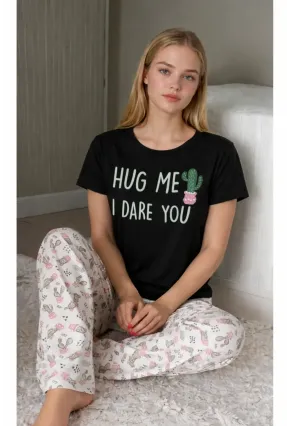 Kısa Kollu Konfor Pijama Takımı