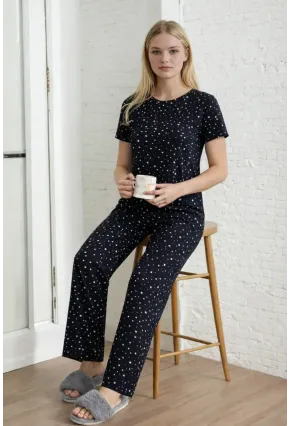 Kısa Kollu Konfor Pijama Takımı