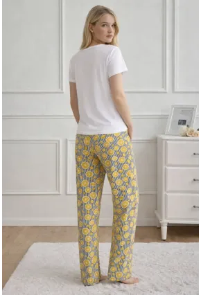 Kısa Kollu Konfor Pijama Takımı