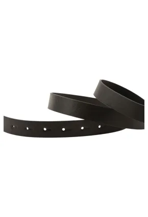 Parlak Kare Tokalı Siyah Kadın Kemeri