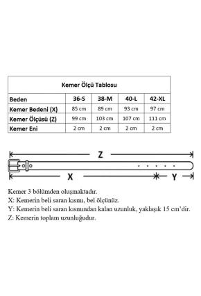 Parlak Kare Tokalı Kahve Kadın Kemeri