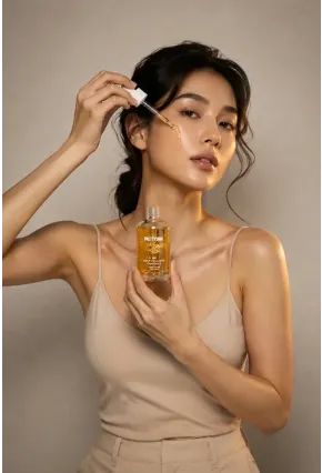 PRETTYSKIN 24K Gold Collagen Ampoule 50 ml | Altın ve Kolajen İçerikli Sıkılaştırıcı Yüz Serumu