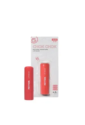 PRETTYSKIN Chok Chok Natural Moisture Lip Balm 4.5 gr | Nemlendirici Dudak Bakım Lip Balm