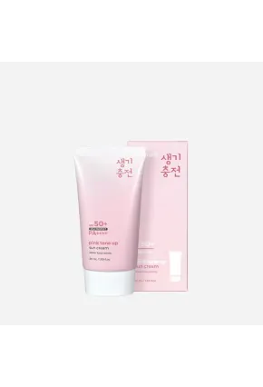 PRETTYSKIN Pink Tone Up Sun Cream SPF50+ PA++++ 50 ml | Pembe Tone Up Etkili Aydınlatıcı Güneş Kremi