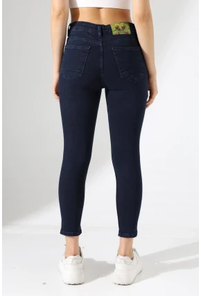 Yüksek Bel Toparlayıcı Skinny Fit Jean Pantolon