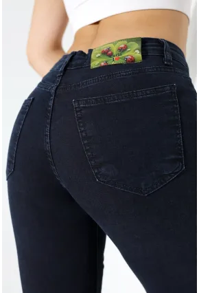 Yüksek Bel Toparlayıcı Skinny Fit Jean Pantolon