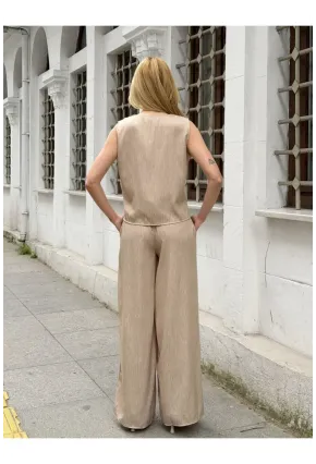 Krem Sıfır Kol Tensel Takım