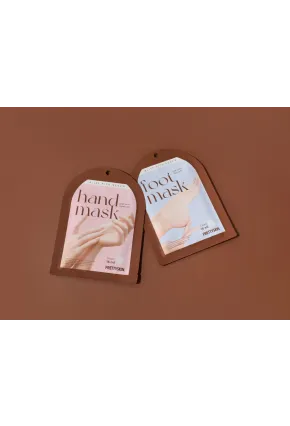 PRETTYSKIN Bliss Rich Renew Nemlendirici El Bakım Maskesi ve Nemlendirici Ayak Bakım Maskesi