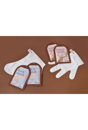 PRETTYSKIN Bliss Rich Renew Nemlendirici El Bakım Maskesi ve Nemlendirici Ayak Bakım Maskesi
