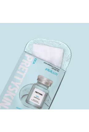 PRETTYSKIN Cica Ampoule Mask Sheet 23g | Cilt Yatıştırıcı Nemlendirici Kağıt Yüz Maskesi 5li Set