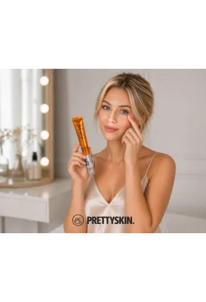 PRETTYSKIN Glutathione TX1 Vita Eye Cream 20 g | Soğutucu Titreşimli Aplikatör Aydınlatıcı ve Kırışıklık Karşıtı Göz Çevresi Kremi