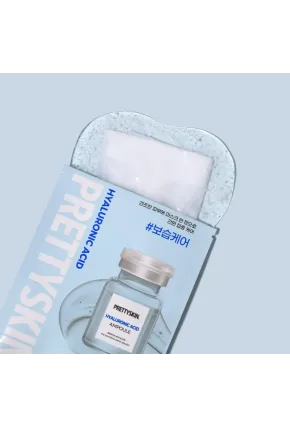 PRETTYSKIN Hyaluronic Acid Ampoule Mask Sheet 23g | Yoğun Nemlendirici Kağıt Yüz Maskesi 5li Set