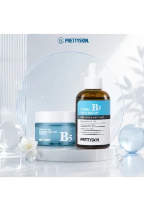 PRETTYSKIN Hydra B5 Derma Repair Cream & Hydra B5 Max Serum