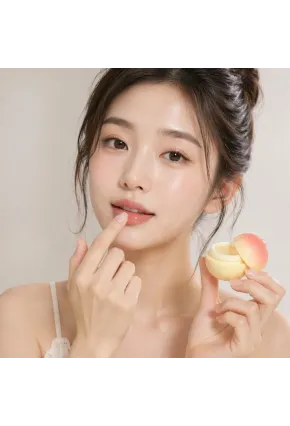 PRETTYSKIN Peach Lip Balm  & Cherry Lip Balm 9g