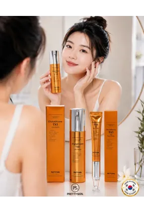 PS PRETTYSKIN Glutathione TX1 Vita Eye Cream & Glutathione TX1 Vita Serum